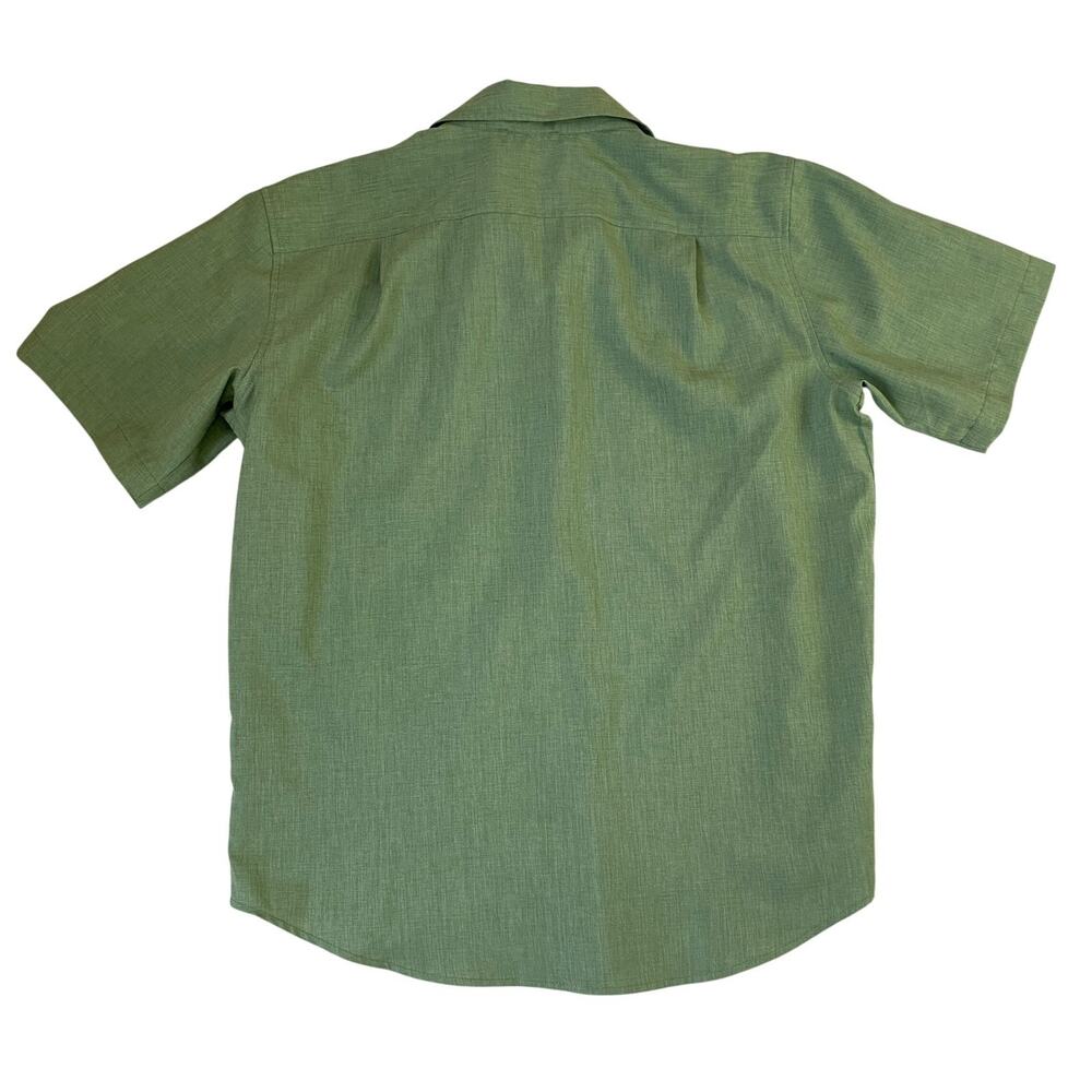 Orvis Men Outdoor Classic Collection Button Up Fishing Shirt  L Green Utility - Picture 2 of 8